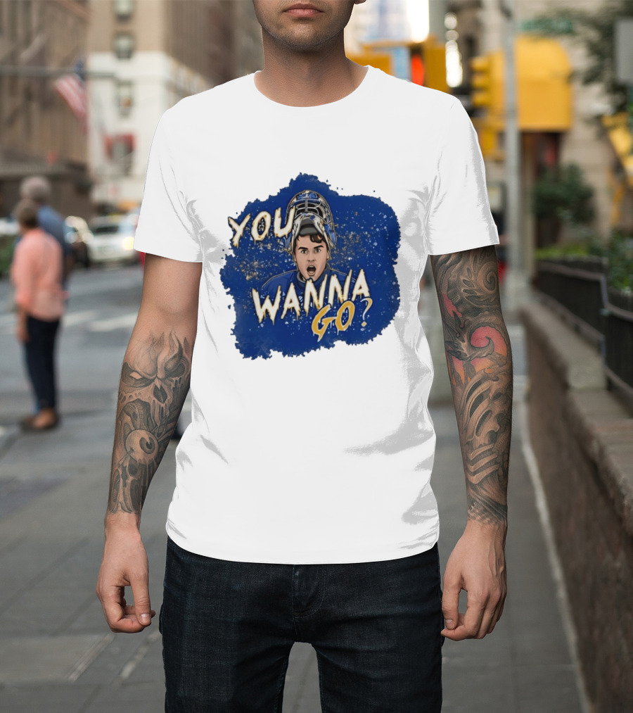 Zach Benson You Wanna Go Buffalo Sabres Hockey T-Shirt