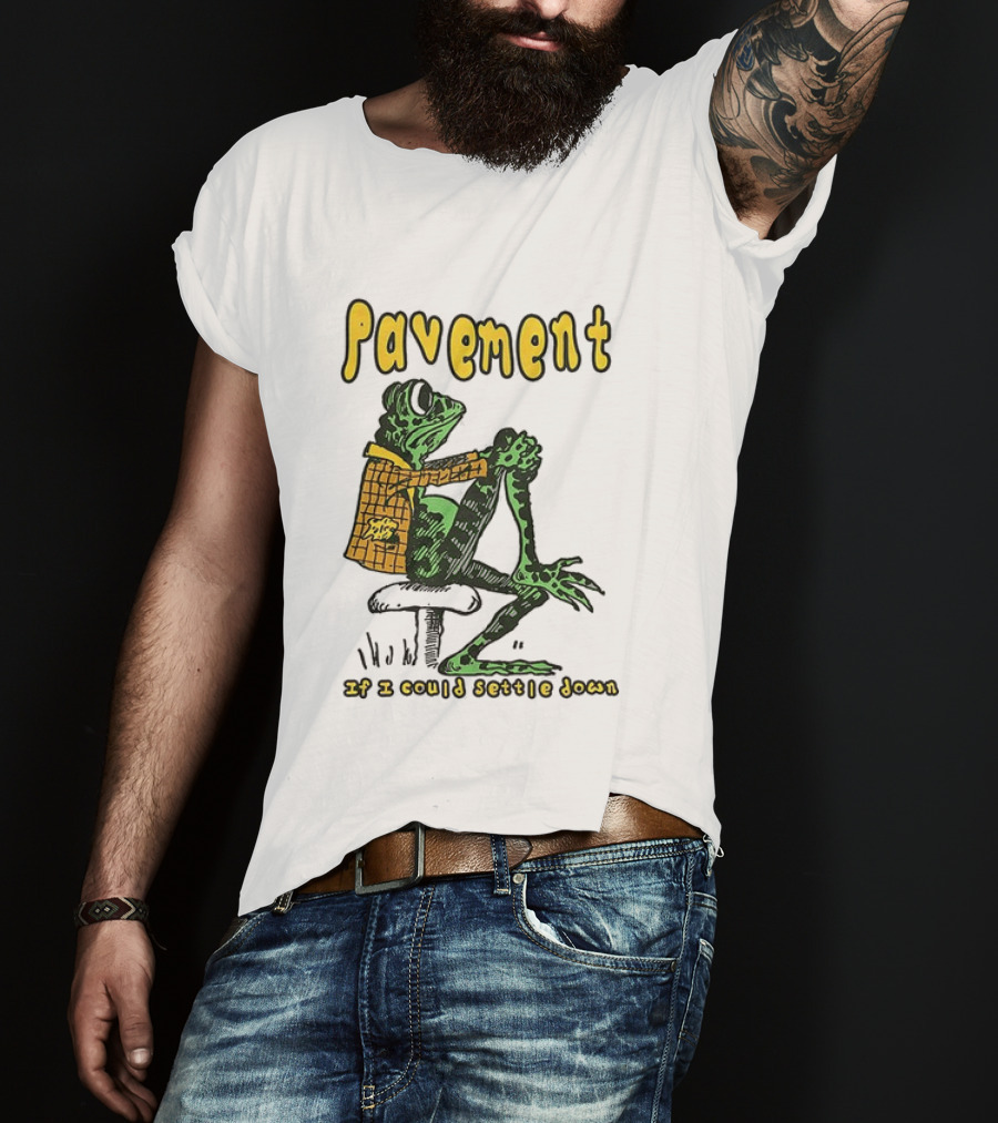 Pavement If I Could Settle Down Frog T-Shirt
