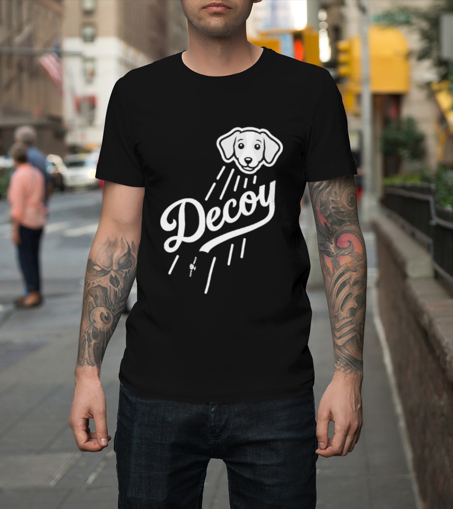 Decoy Shohei Ohtani Los Angeles Dodgers Dog T-Shirt