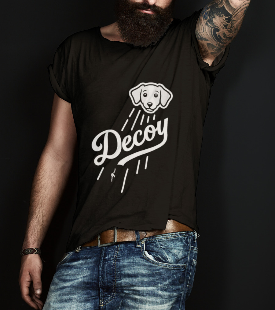 Decoy Shohei Ohtani Los Angeles Dodgers Dog T-Shirt