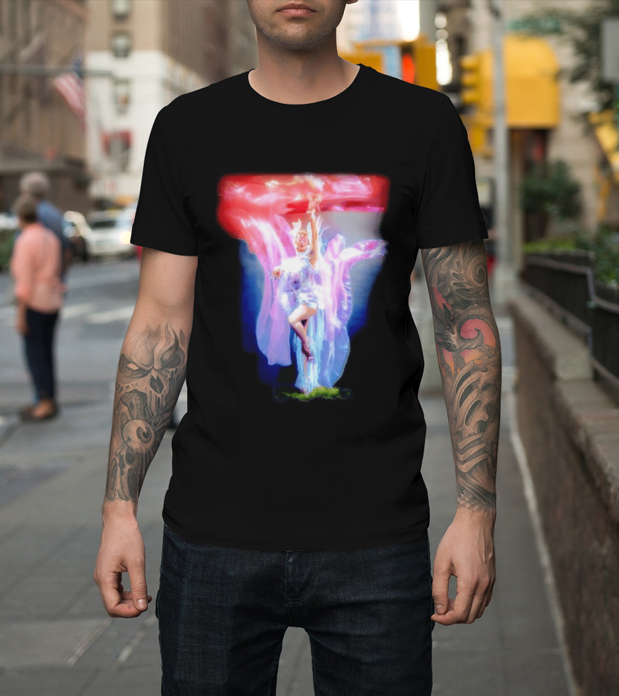 Diwata Ng Karagatan Let Them Eat Cape Enchanted Ocean Goddess Floating Fantasy T-Shirt