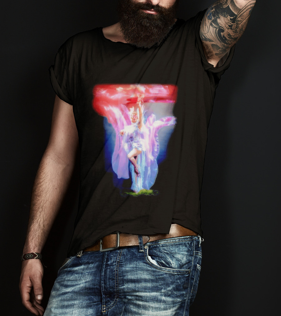 Diwata Ng Karagatan Let Them Eat Cape Enchanted Ocean Goddess Floating Fantasy T-Shirt