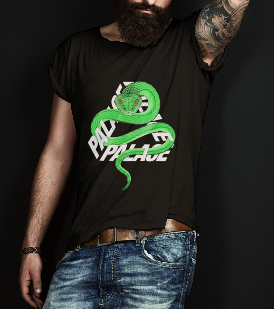 Palace Tri Ferg Green Snake T-Shirt