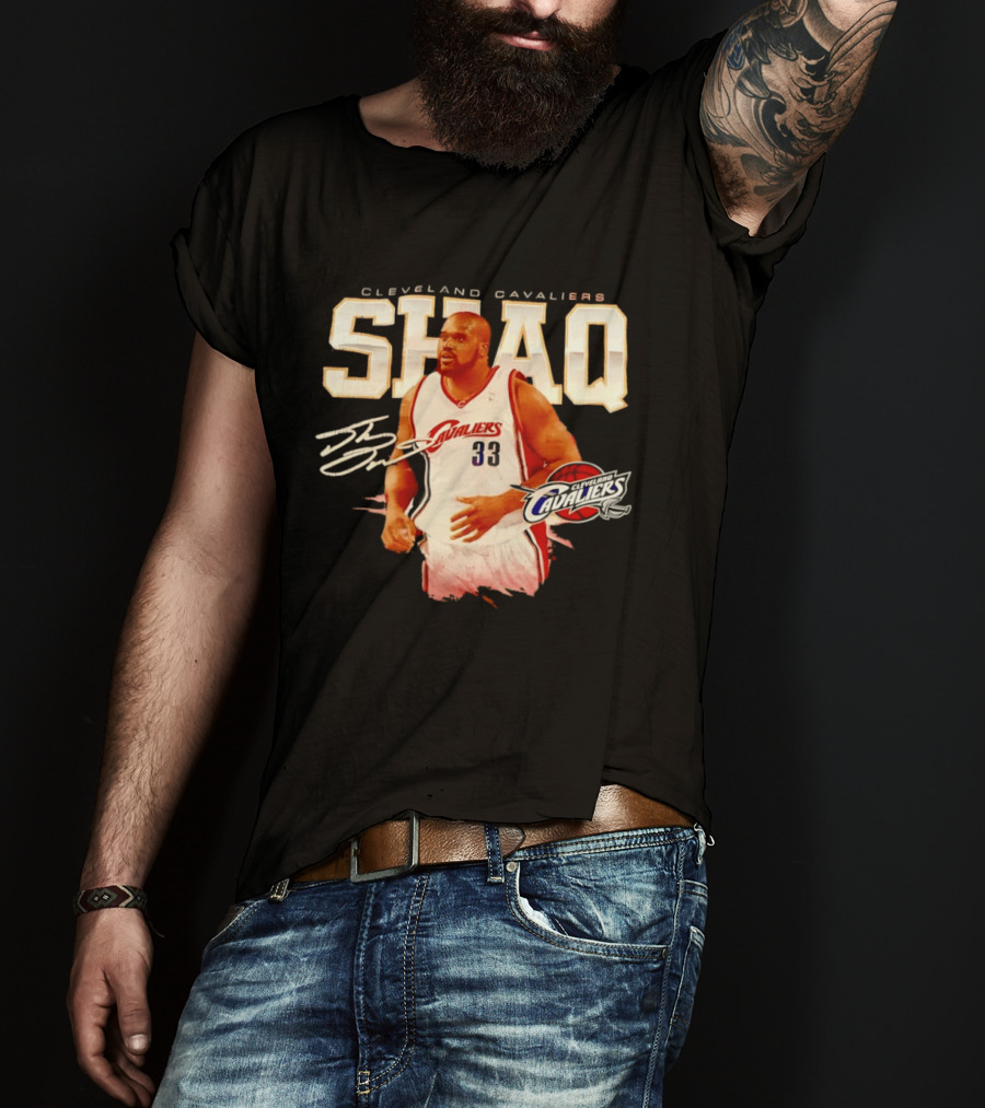 Cleveland Cavaliers Shaq 33 Shaquille O'Neal Basketball Cavaliers T-Shirt