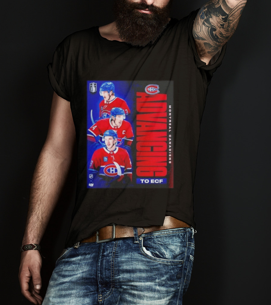 Montreal Canadiens Advancing To ECF 2026 T-Shirt