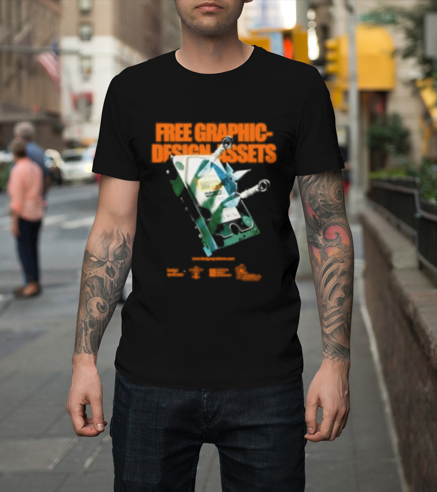 Free Graphic Design Assets Shinobi Stash T-Shirt