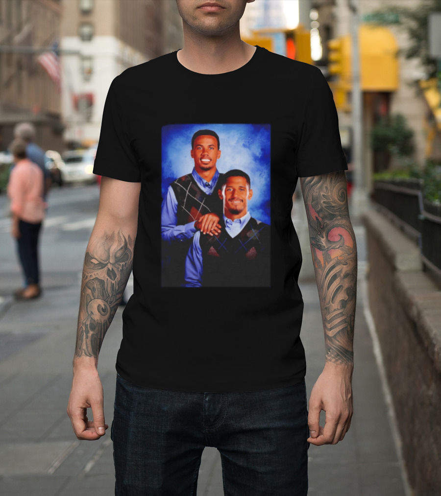 Arsenal FC Gabriel Magalhaes William Saliba Step Brothers Argyle Sweater Vest T-Shirt