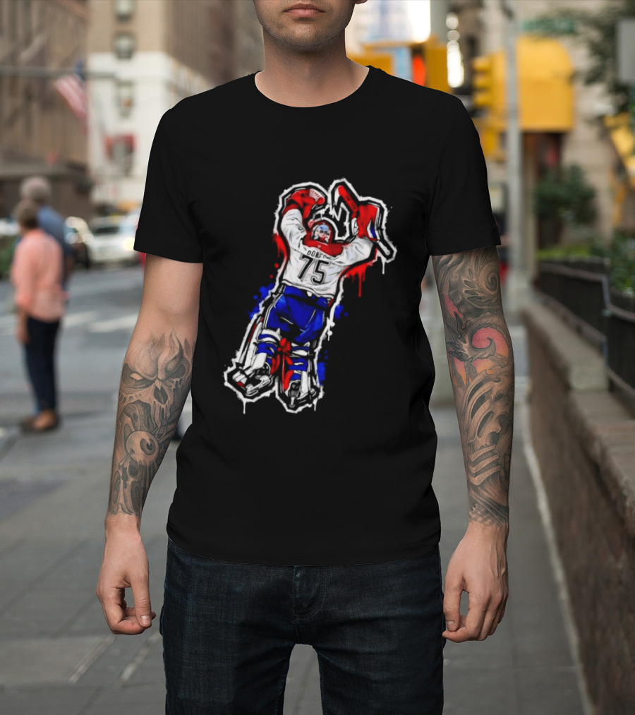 Laval Rocket Jakub Dobes Goalie 75 Hockey T-Shirt
