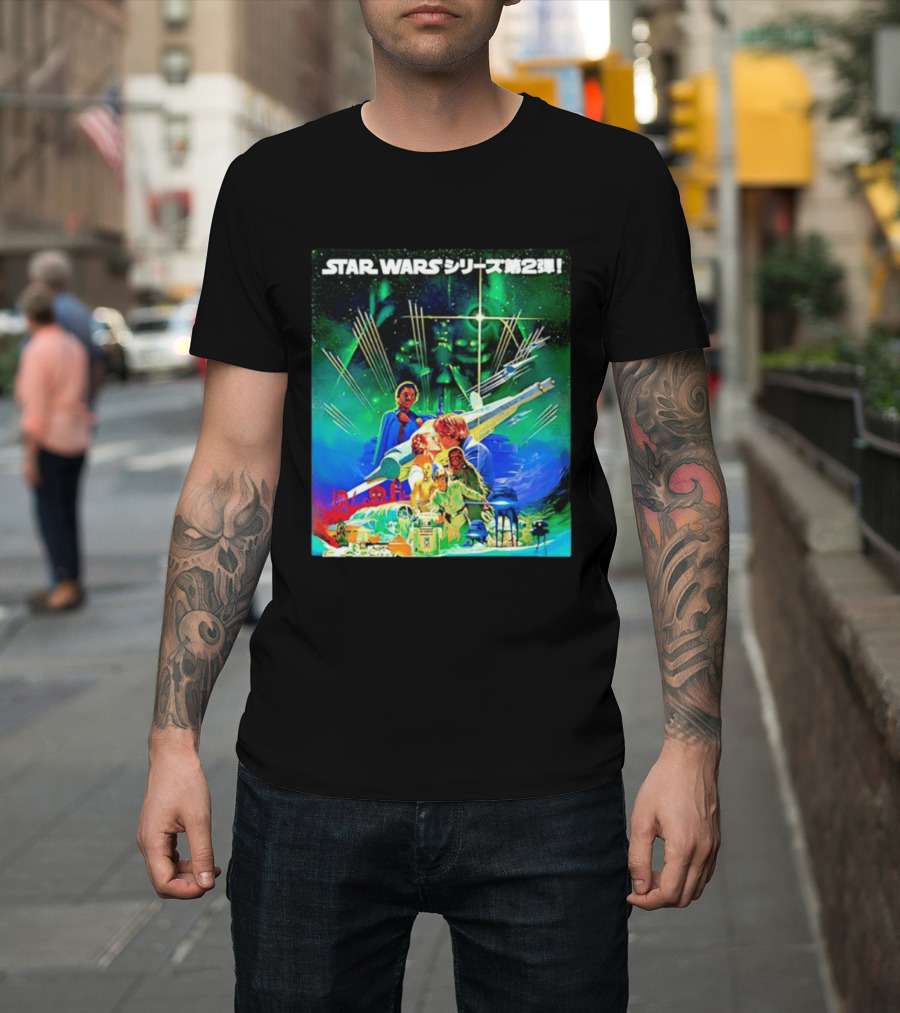 STAR WARS 2 The Empire Strikes Back 1980 Japan T-Shirt