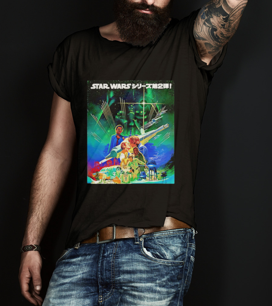 STAR WARS 2 The Empire Strikes Back 1980 Japan T-Shirt