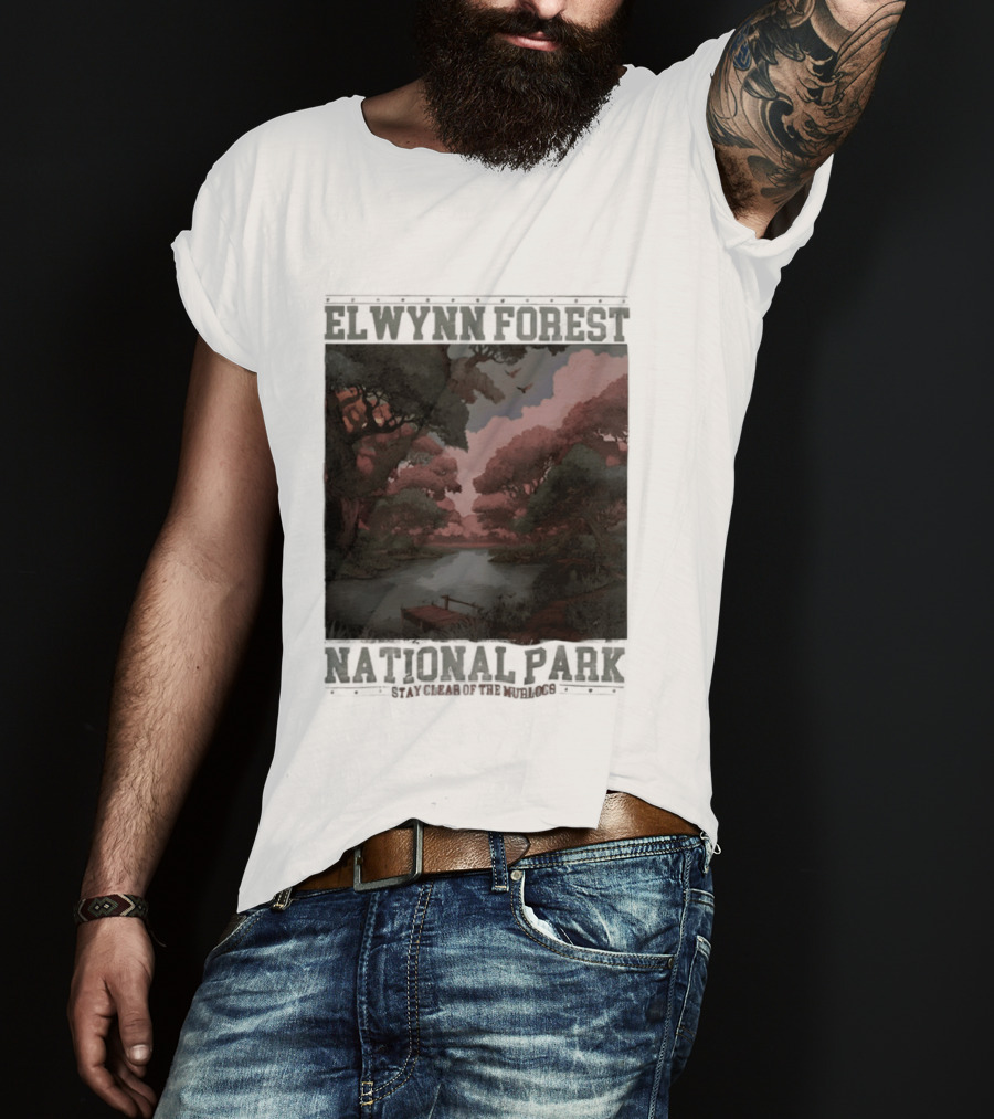 Elwynn Forest National Park Stay Clear Of The Murlocs Scenic Adventure T-Shirt