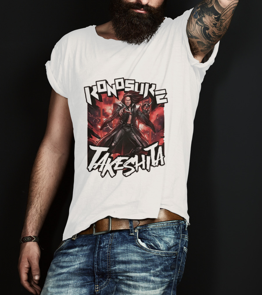 Konosuke Takeshita Intense Action Red T-Shirt