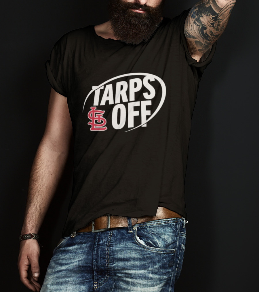 St. Louis Cardinals Tarps Off STL T-Shirt