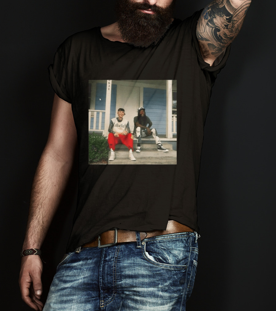 Machine Gun Kelly MGK X Wiz Khalifa Blog Era Boyz Mixtape Cover 3631 T-Shirt