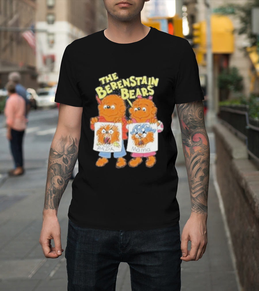 The Berenstain Bears Papa Mama T-Shirt