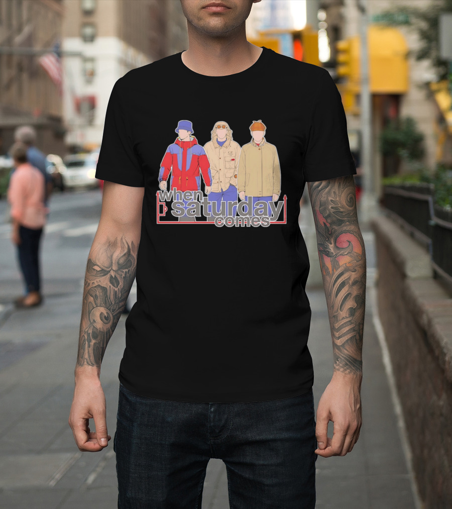 When Saturday Comes Terrace Casual CP T-Shirt