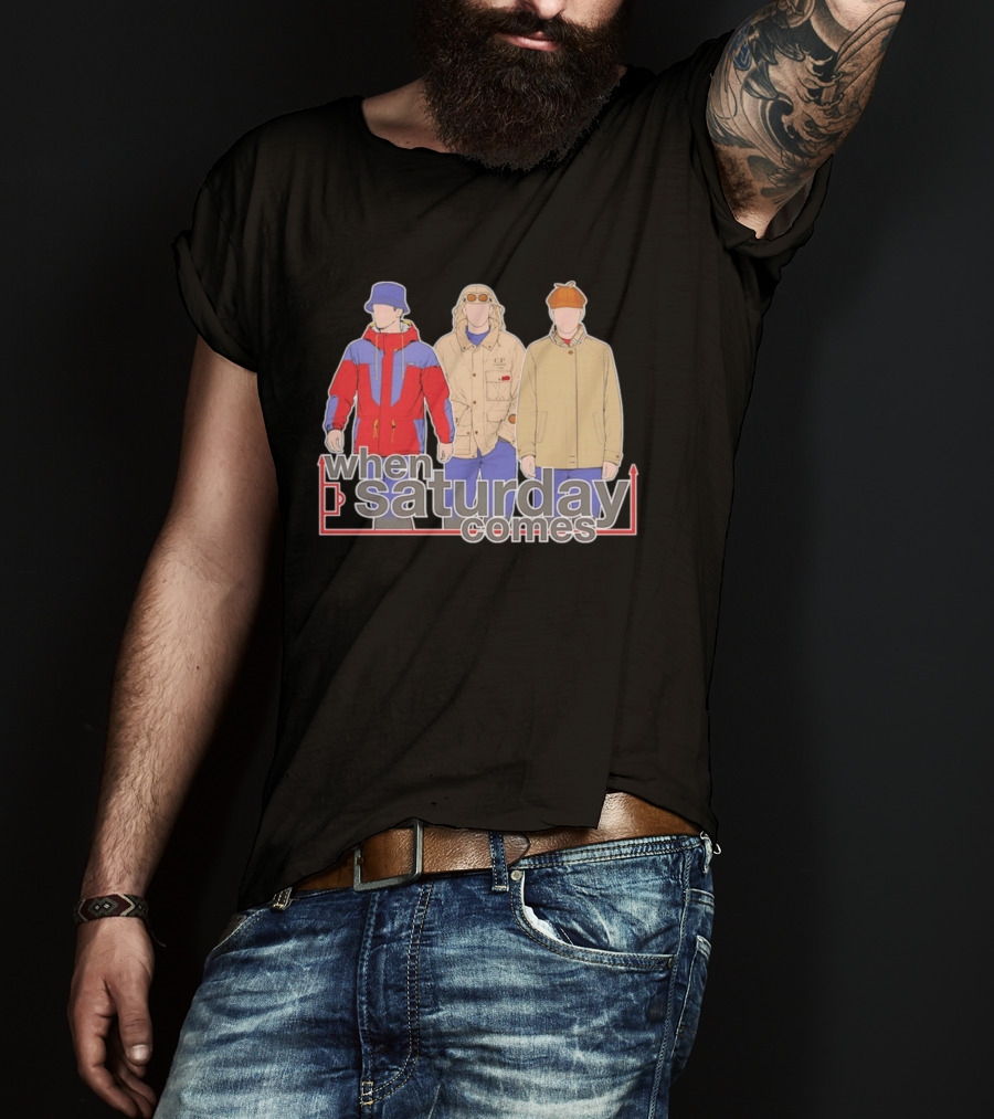 When Saturday Comes Terrace Casual CP T-Shirt