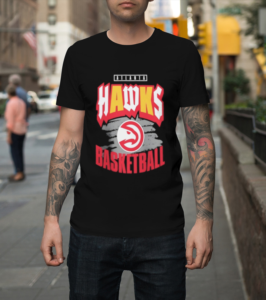NBA 2026 Atlanta Hawks Basketball Game Night T-Shirt