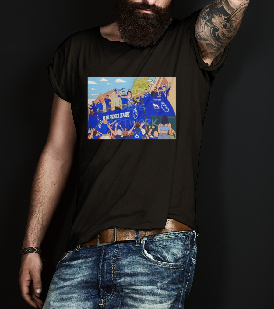 Ipswich Town Blue Army We Are Premier League Celebration Parade T-Shirt
