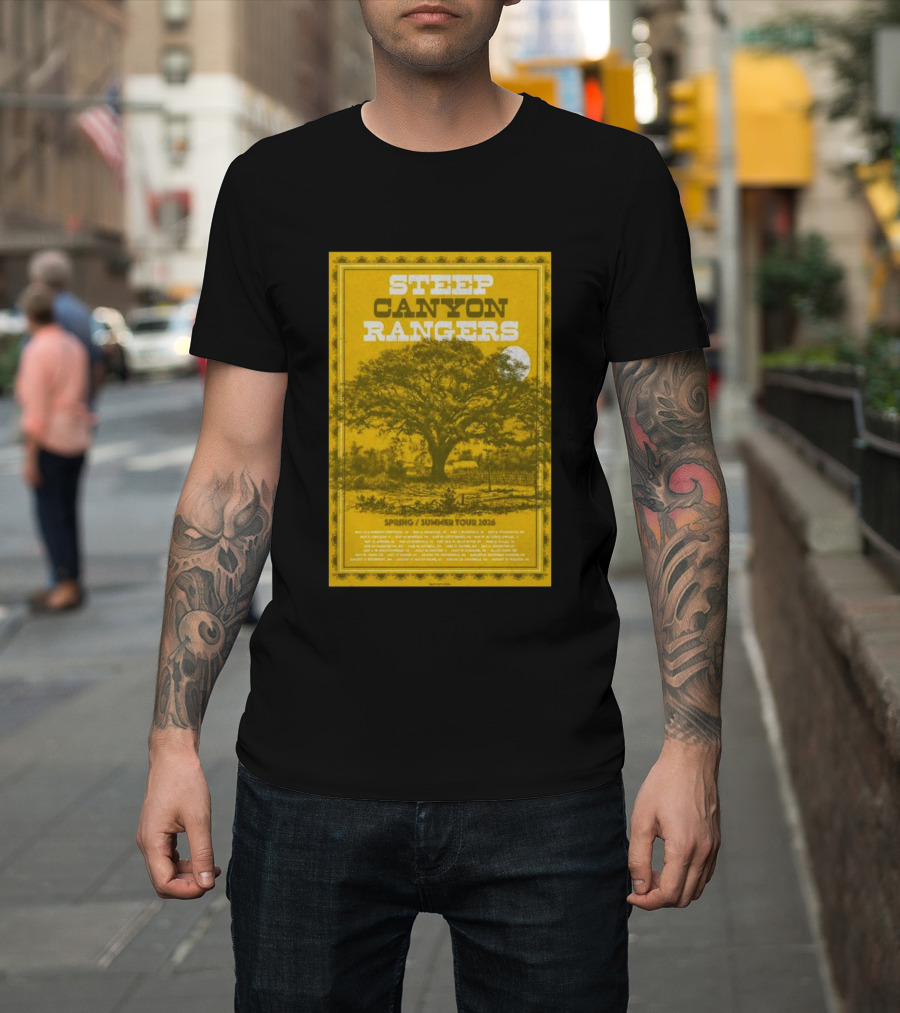 Steep Canyon Rangers Spring Summer Tour 2026 T-Shirt