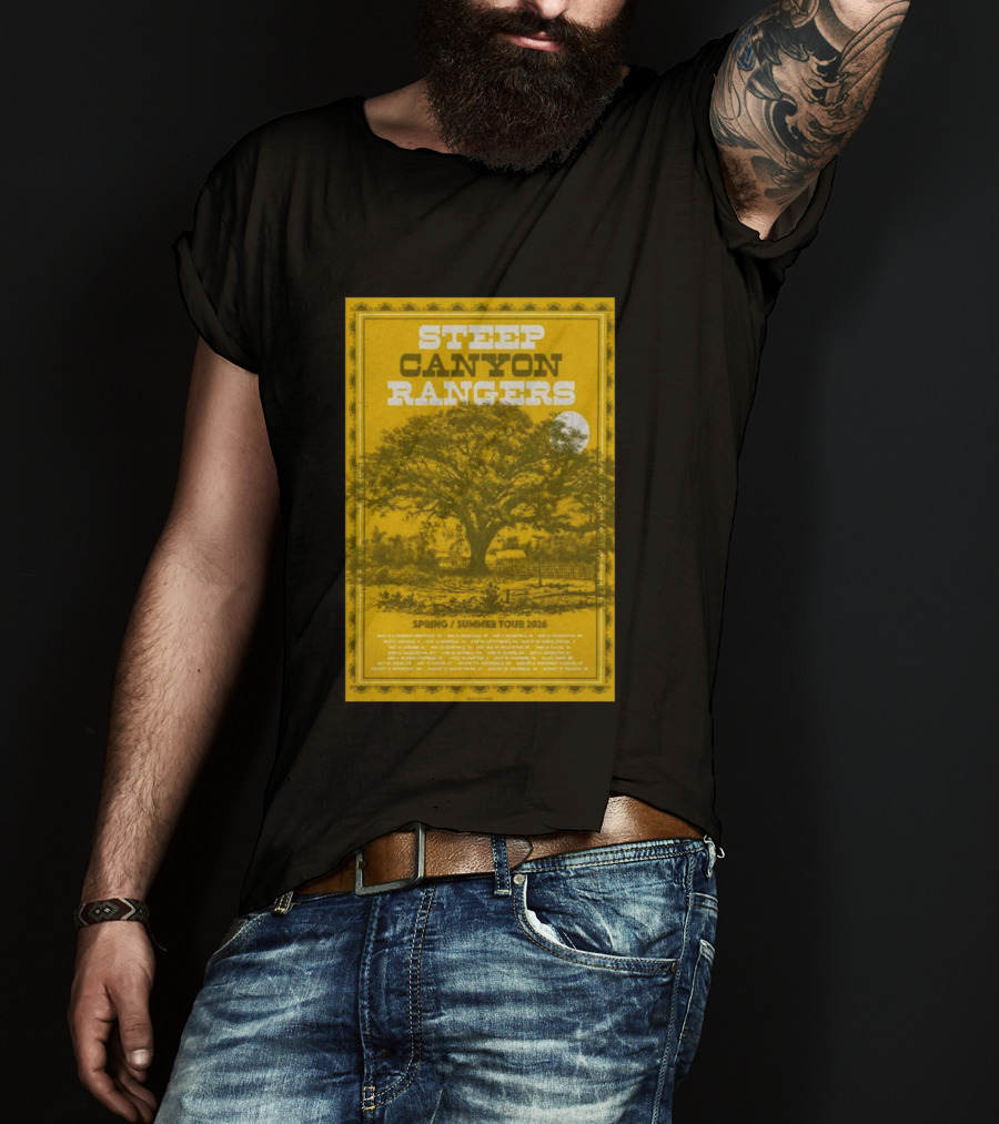 Steep Canyon Rangers Spring Summer Tour 2026 T-Shirt