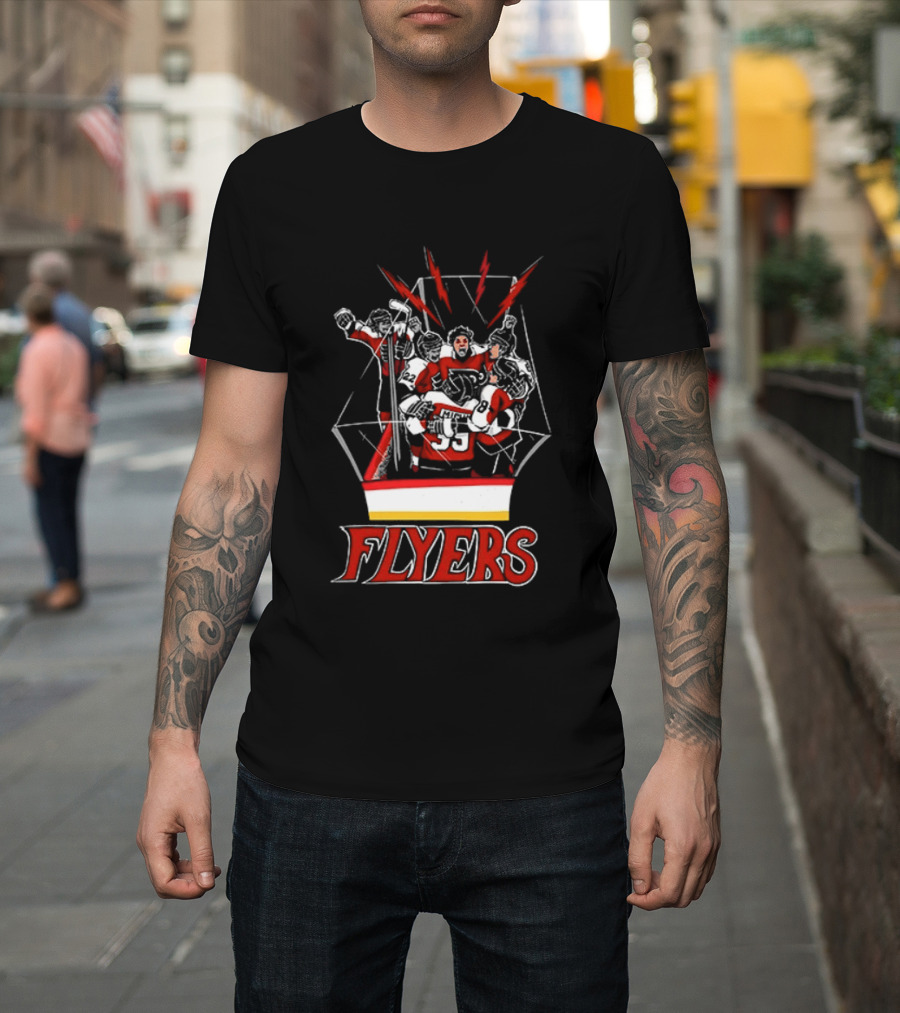 Philadelphia Flyers Box Boys Hockey Team T-Shirt