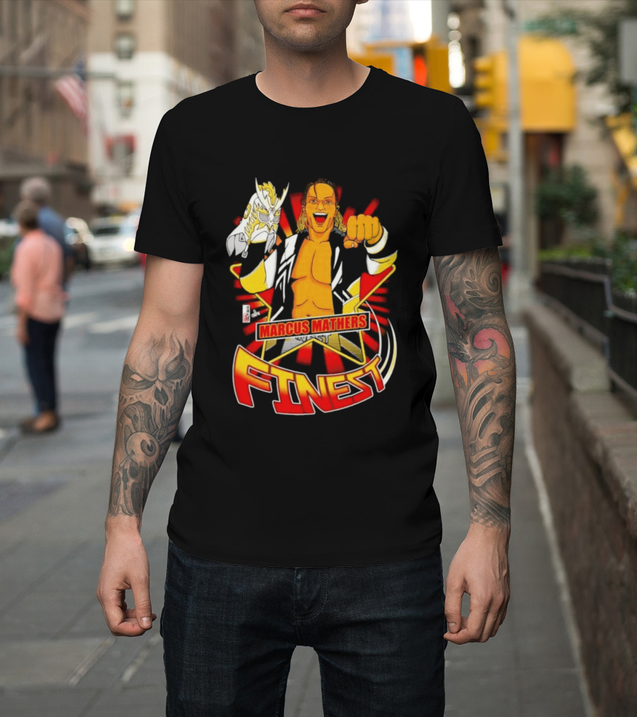 Marcus Mathers Finest Wrestling Star T-Shirt