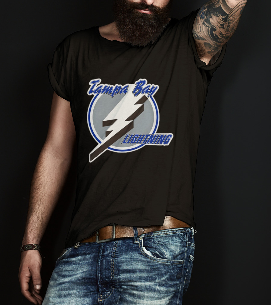 Tampa Bay Lightning 90s Vintage Style Retro Classic NHL Team T-Shirt