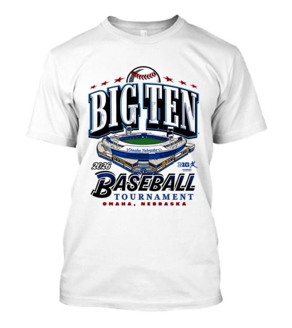 2026 Big Ten Baseball Tournament Omaha Nebraska T-Shirt