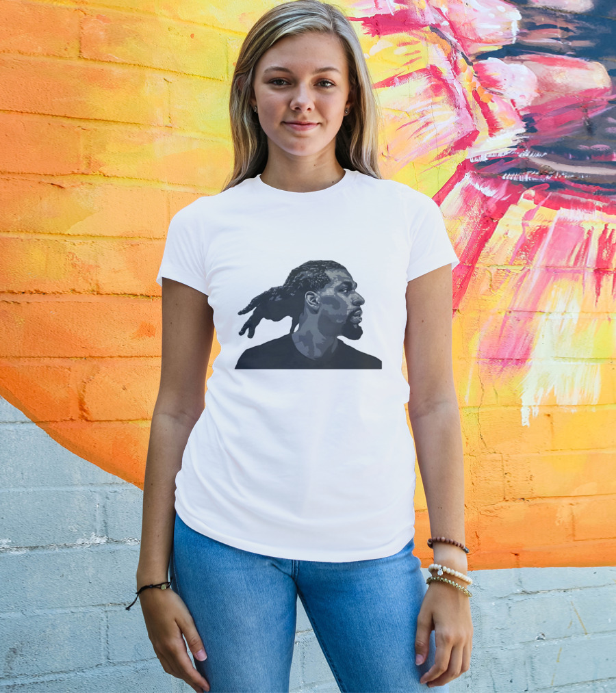 Naz Reid Basketball Athlete Profile Dreads T-Shirt