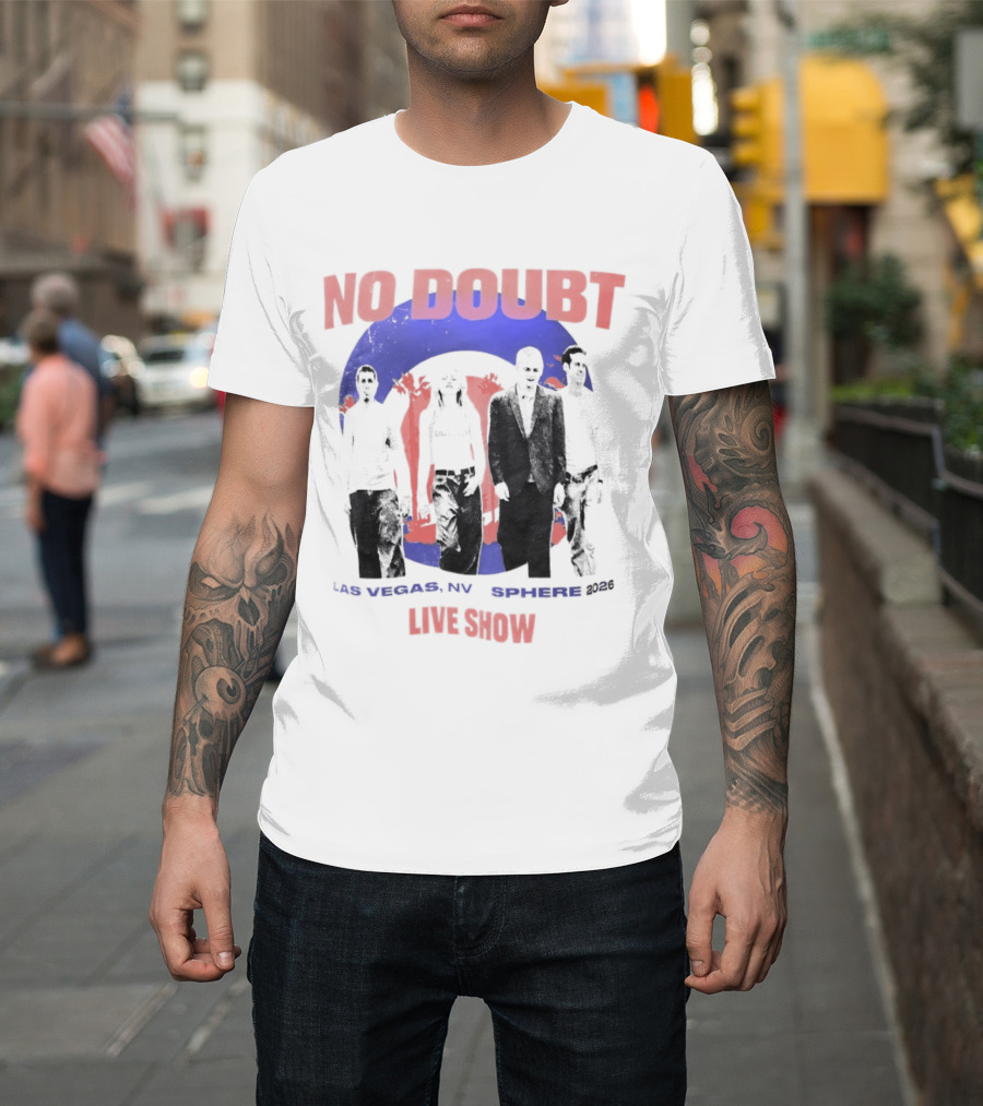 No Doubt Live Show Las Vegas NV Sphere 2026 T-Shirt