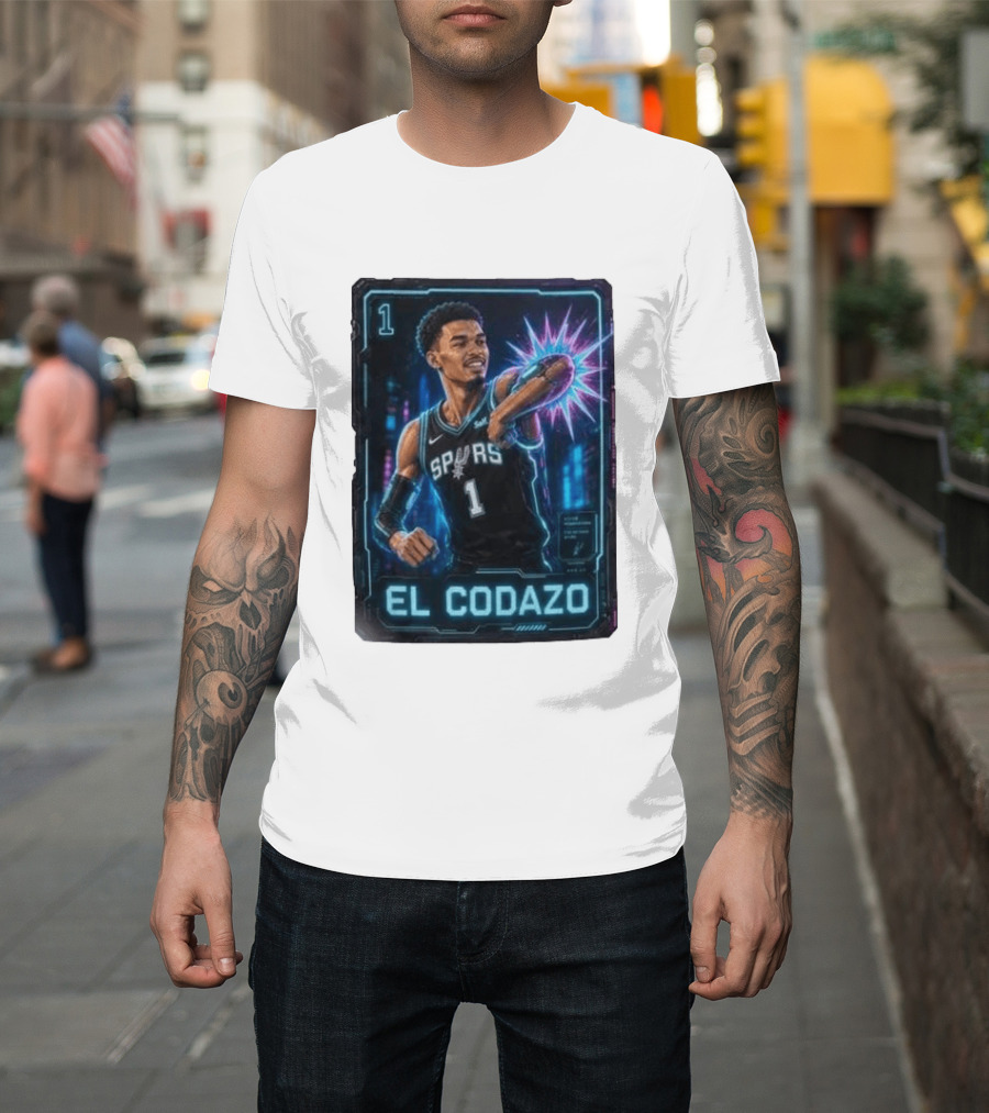 El Codazo Spurs Victor Wembanyama San Antonio 2026 T-Shirt