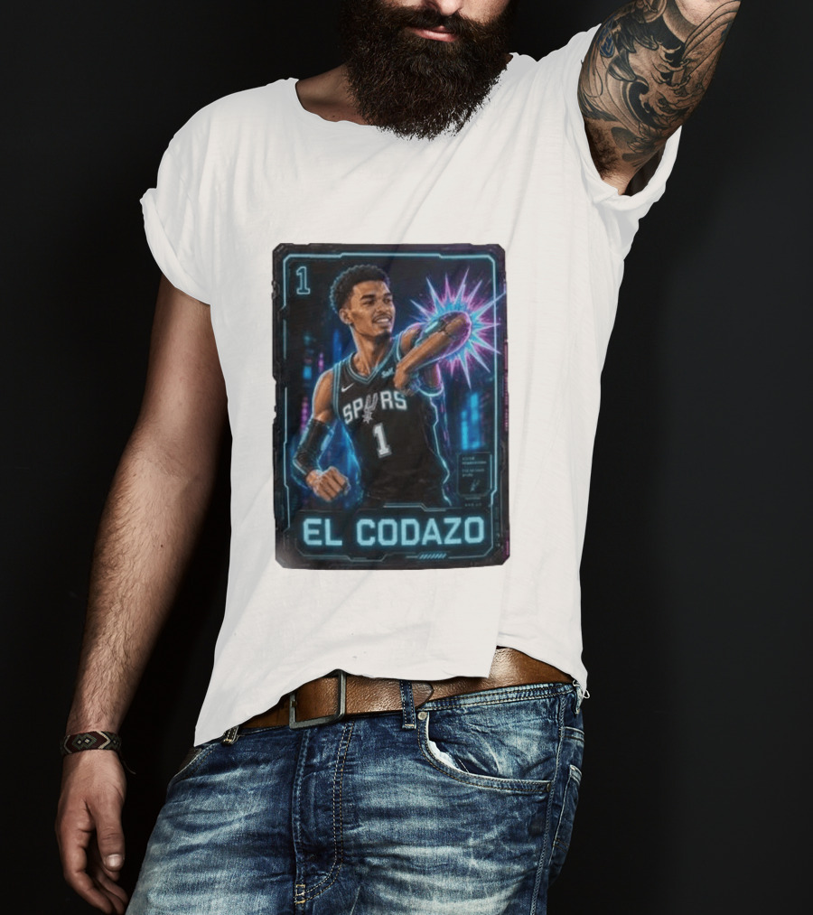 El Codazo Spurs Victor Wembanyama San Antonio 2026 T-Shirt