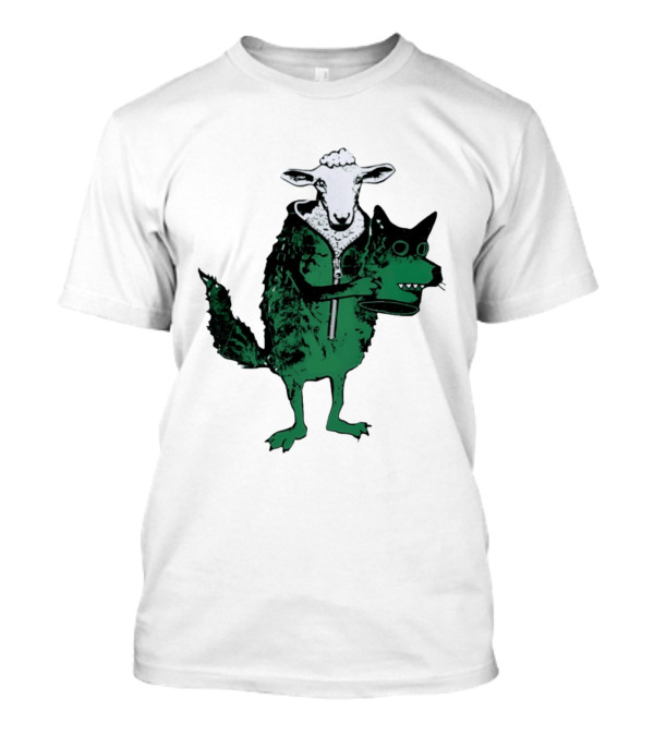Sheep In Wolf's Clothing Humorous Animal Disguise Joke T-Shirt