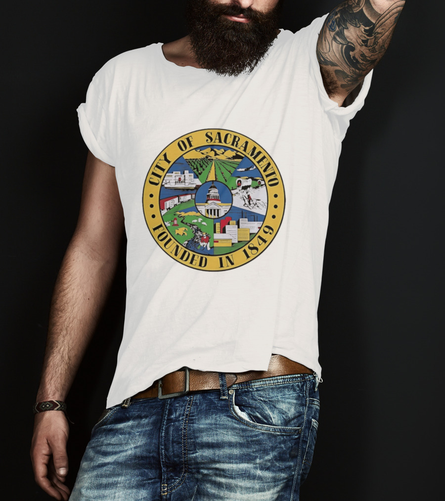 City Of Sacramento Founded In 1849 California T-Shirt