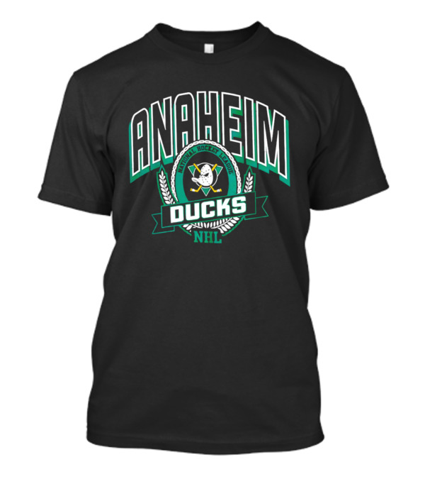 Anaheim Ducks National Hockey League Retro Emblem 2026 T-Shirt
