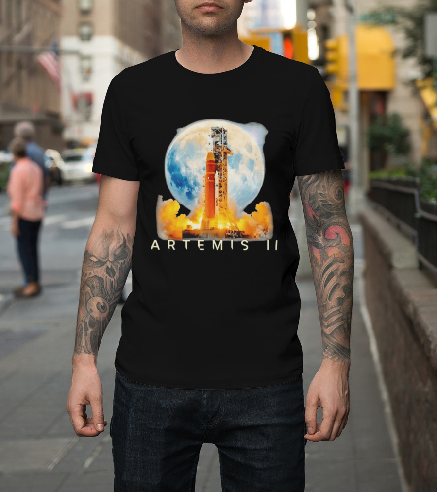 Artemis II Moon Mission NASA Rocket Launch 2026 T-Shirt