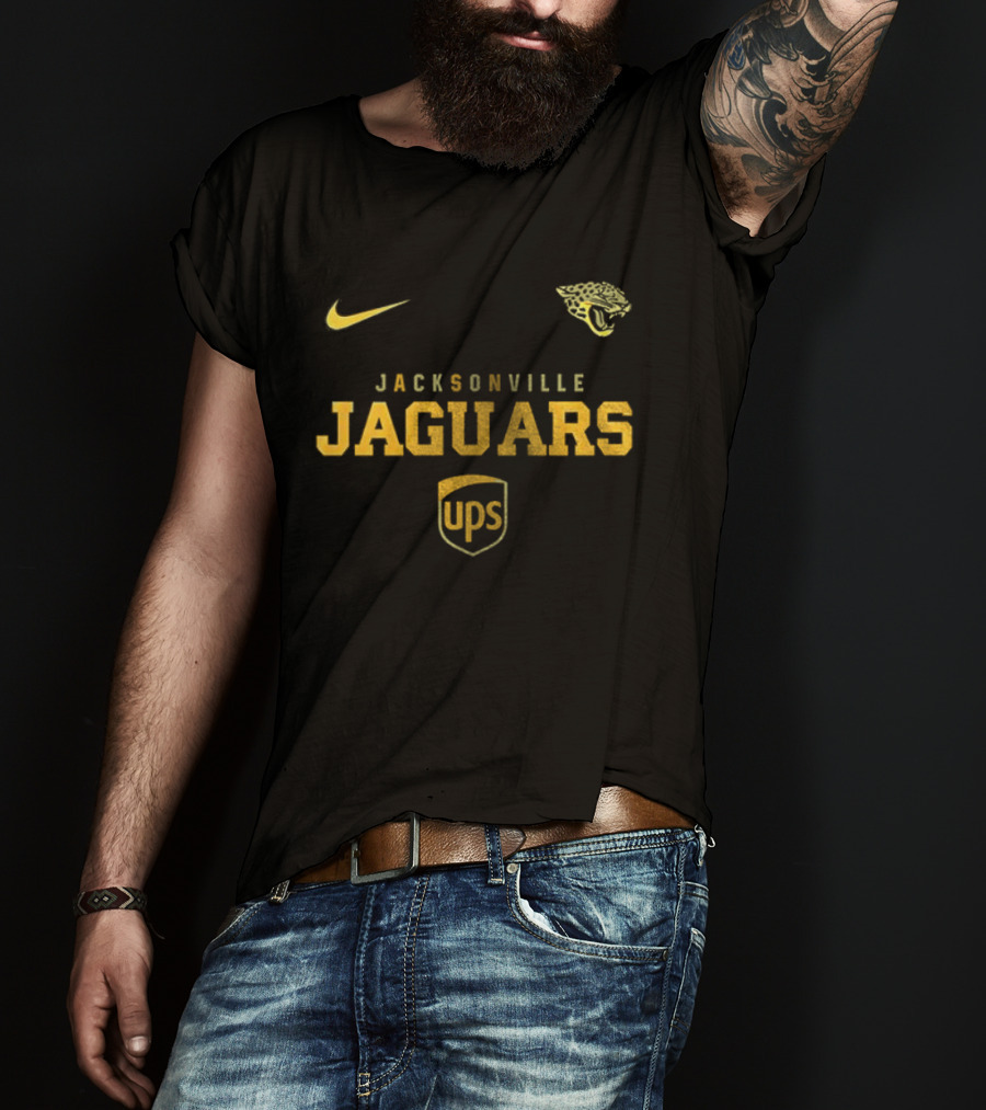 Nike Jacksonville Jaguars UPS Brown Proud T-Shirt