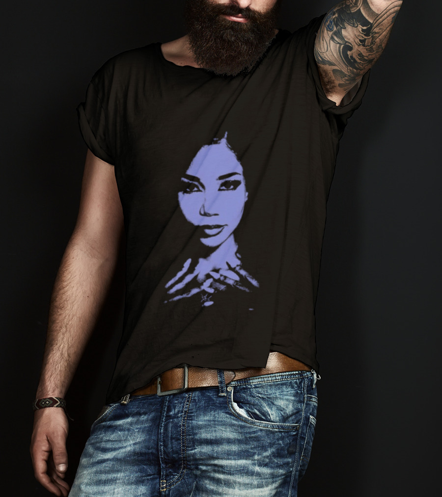 Jhene Aiko The Magic Hour Tour Face Line T-Shirt