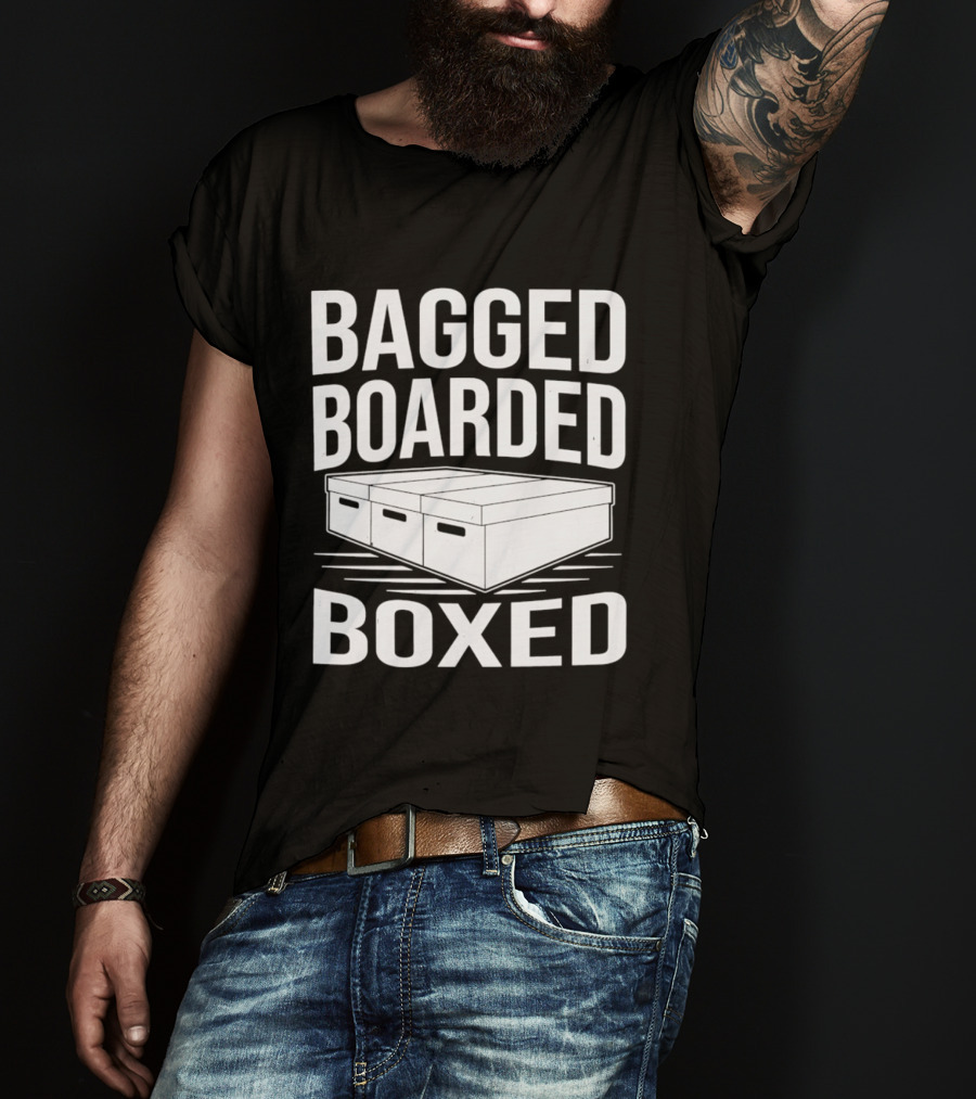 Bagged Boarded Boxed Comic Storage Solution T-Shirt