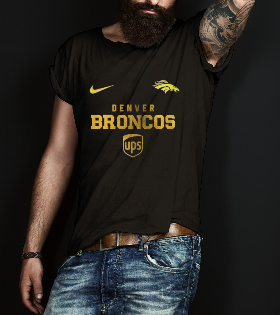 Denver Broncos UPS Nike Collaboration Fan Pride T-Shirt