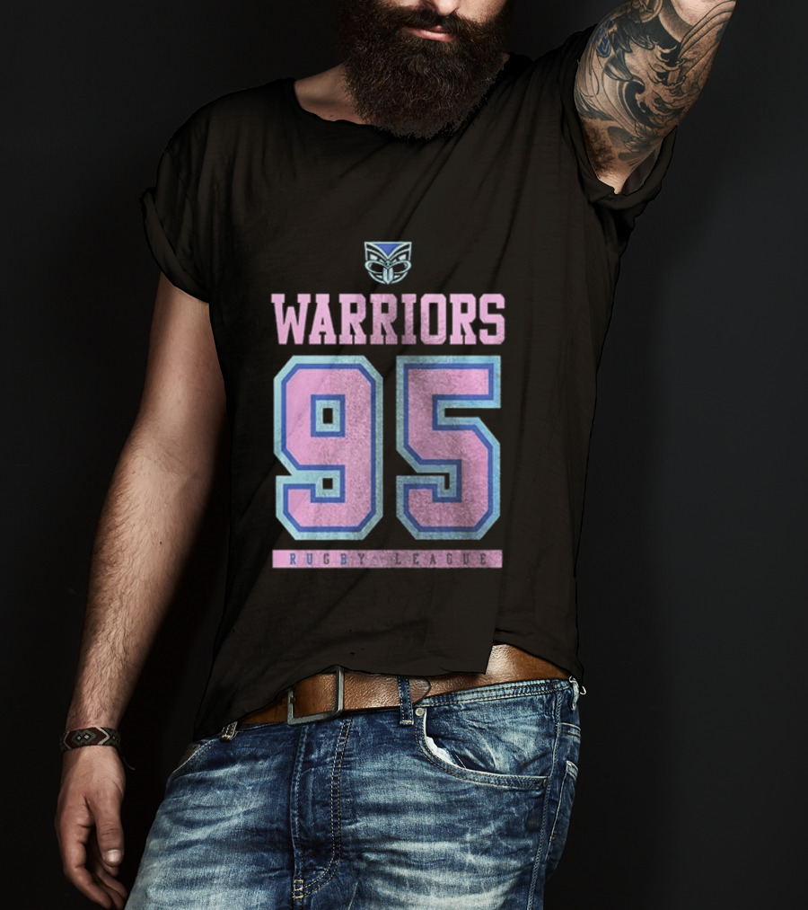New Zealand Warriors 95 RD Name And Number T-Shirt