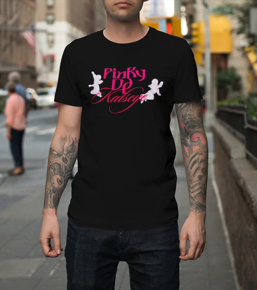 Pinky Up Katseye With Angels T-Shirt
