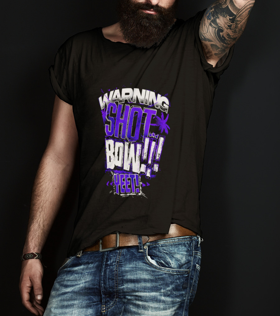 Warning Shot Bow Yeet 2026 Jey Uso T-Shirt
