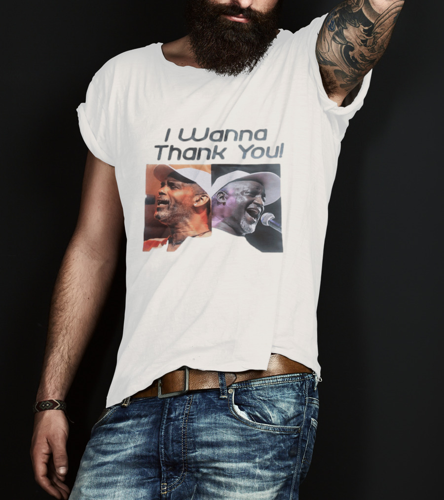 I Wanna Thank You Frankie Beverly Soul Music Legend Live Performance T-Shirt