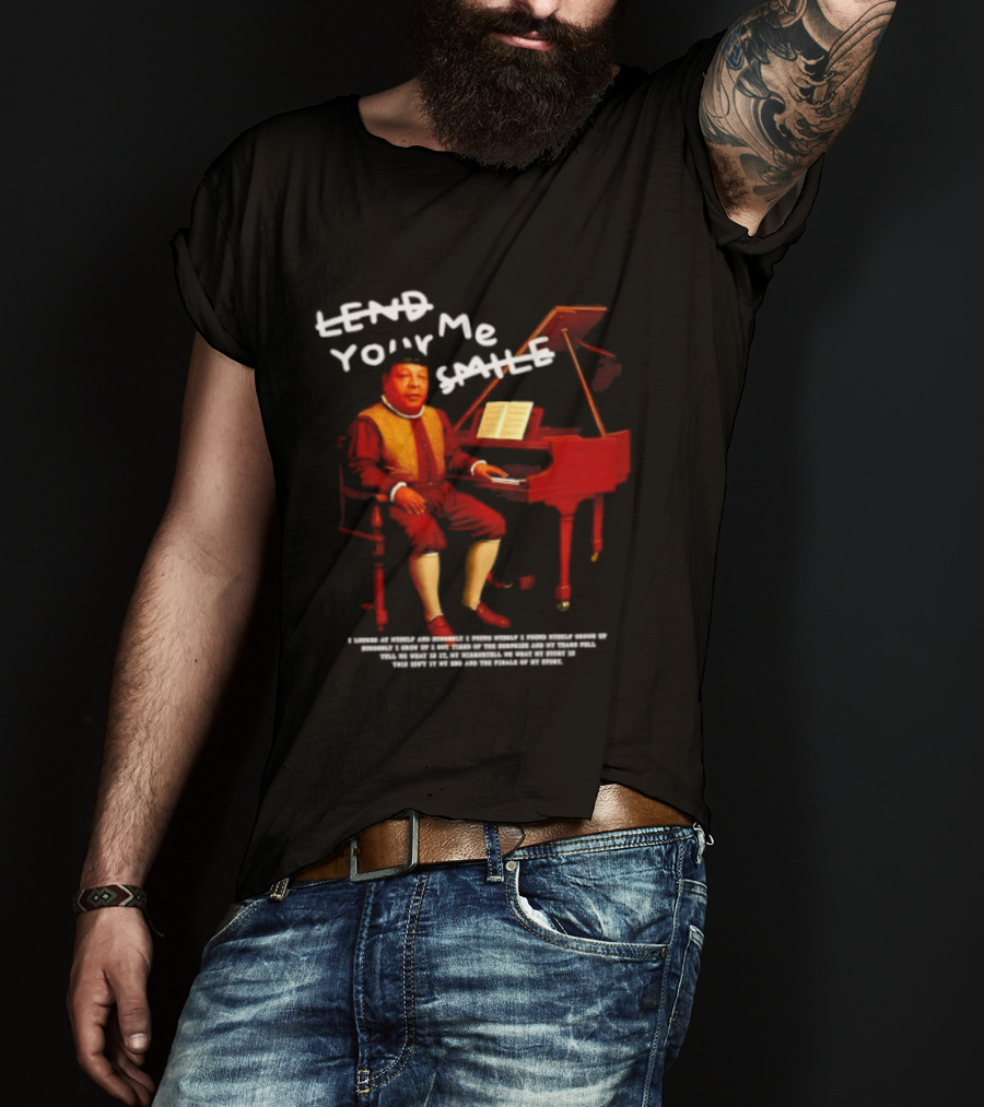 Abdel Basset Hamouda Lend Your Me Smile Piano Scene T-Shirt