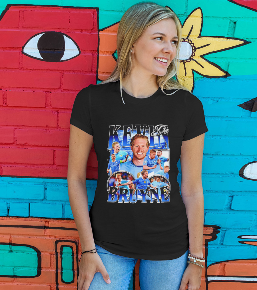 Kevin De Bruyne Manchester City Football Soccer Player T-Shirt