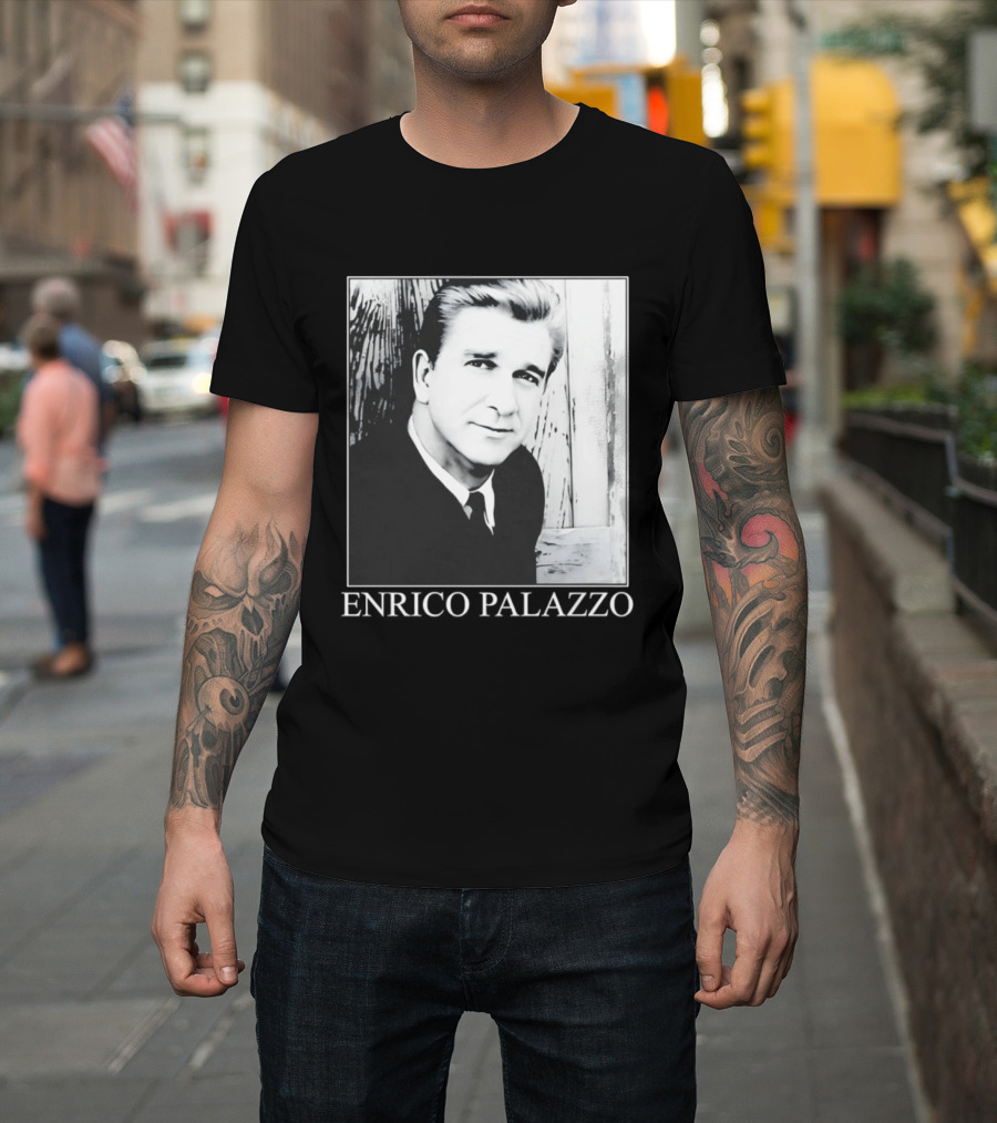 Enrico Palazzo The Naked Gun Movie Character Photo T-Shirt