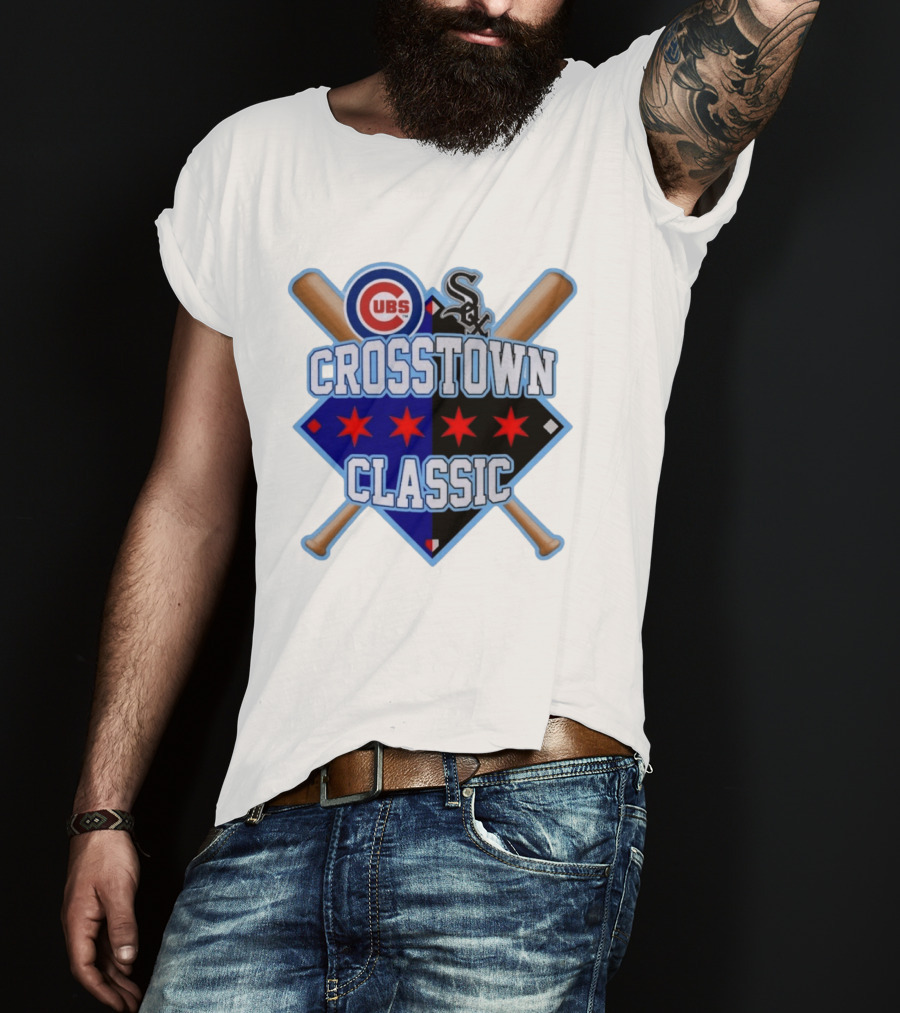 Crosstown Classic 2026 Chicago Cubs Chicago White Sox Rivals Showdown T-Shirt