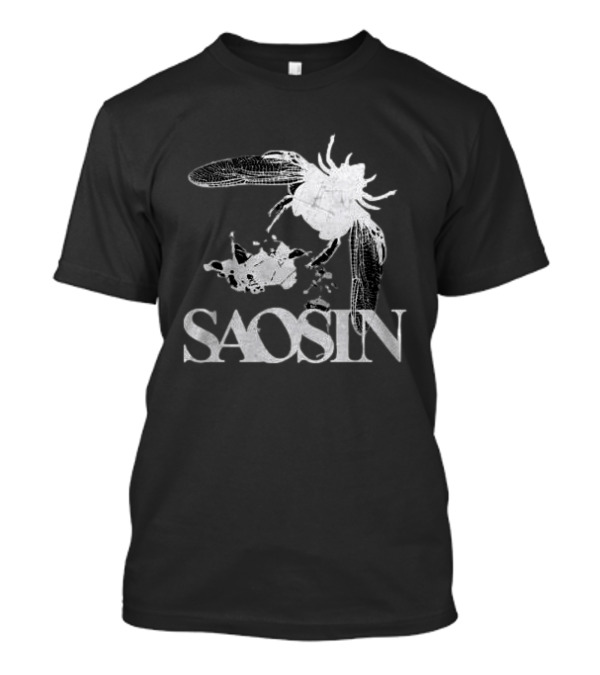 Saosin 20 Years Celebration Self Titled Album With Floral T-Shirt